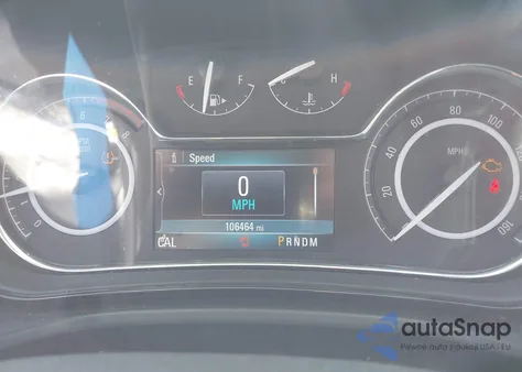 2016 Buick Regal Turbo из США, поврежденный, VIN 2G4GL5EX9G9165873